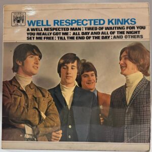 صفحه گرامافون "Well Respected Kinks"