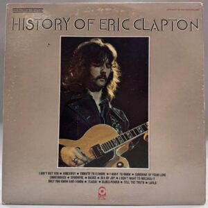 صفحه گرامافون "History of Eric Clapton"