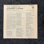 صفحه گرامافون Songs of Leonard Cohen