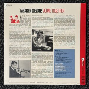 صفحه گرامافون Chet Baker & Bill Evans Alone Together