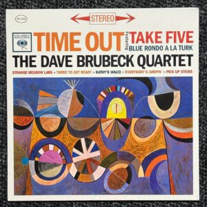 صفحه گرامافون Time Out شاهکار جَز مدرن The Dave Brubeck Quartet