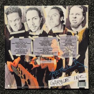 صفحه گرامافون متالیکا Metallica Garage Inc