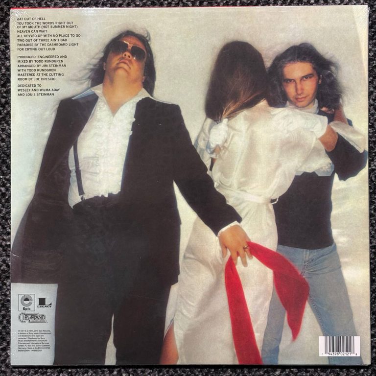 صفحه گرام Bat Out of Hell Meat Loaf