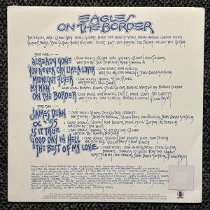 صفحه گرامافون Eagles On the Border